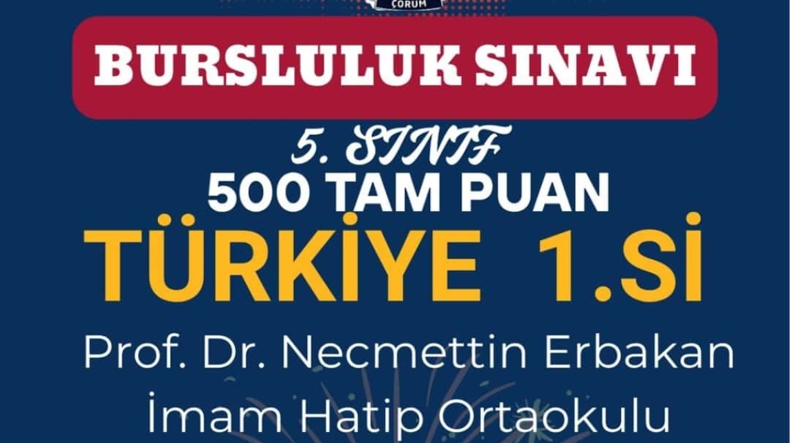 2025 Bursluluk Sınavı Türkiye 1. si Abdullah Eker'i ödüllendirdik